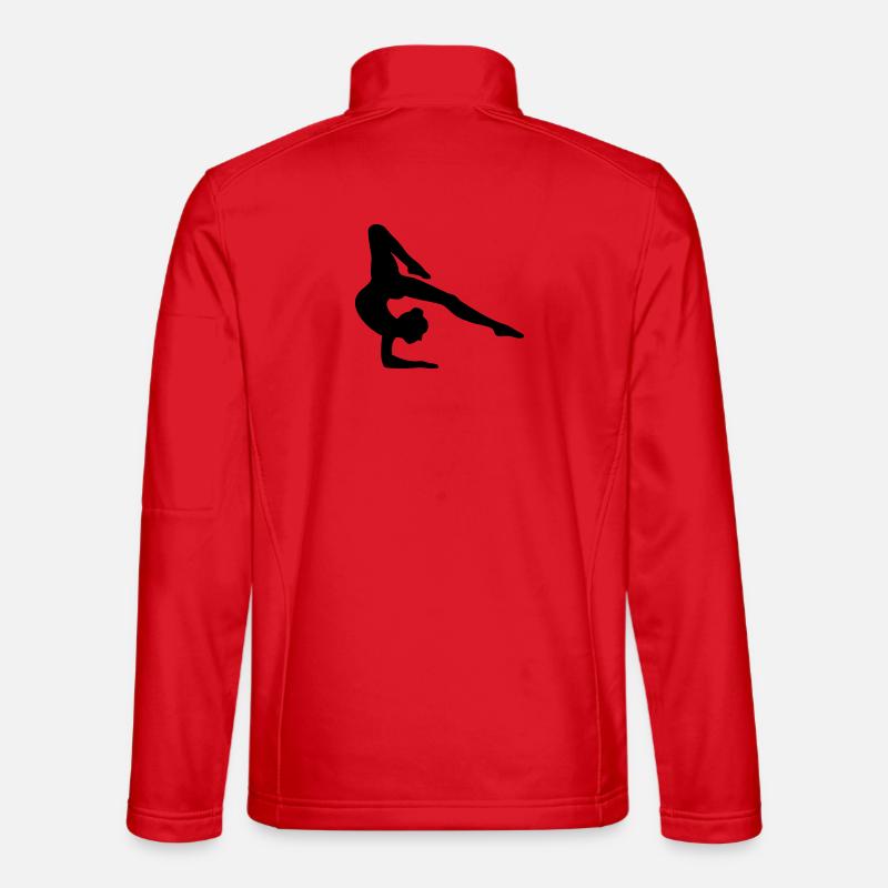 Gymnastik Mädchen - Unisex Softshelljacke - Rot