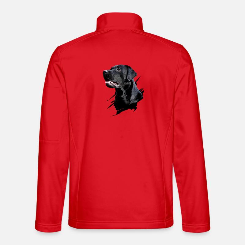 Labrador - Unisex Softshelljacke - Rot