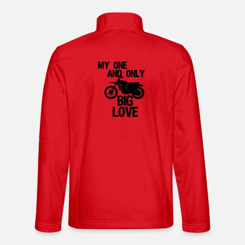 Big Love - Motorrad - Unisex Softshell Jacket - red