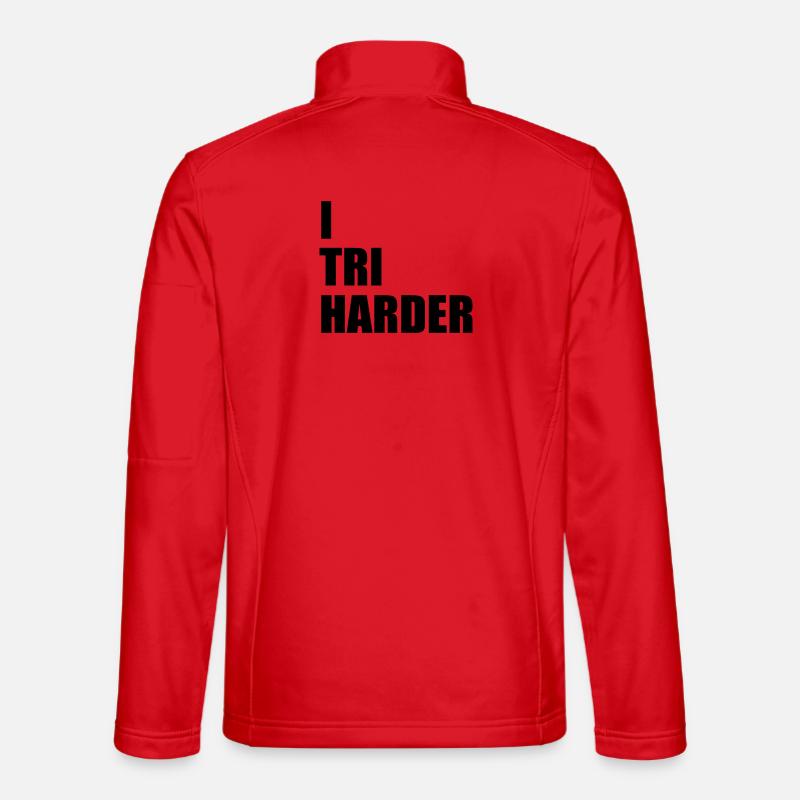 triathlon - Unisex Softshell Jacket - red