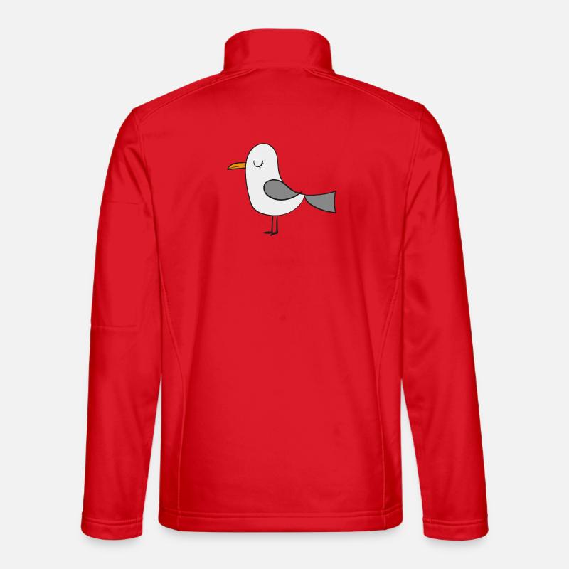Möwe - Unisex Softshelljacke - Rot