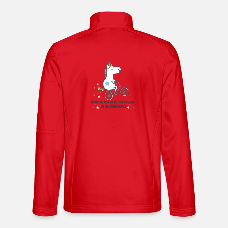 spanish unicorn - Unisex Softshelljacke - Rot