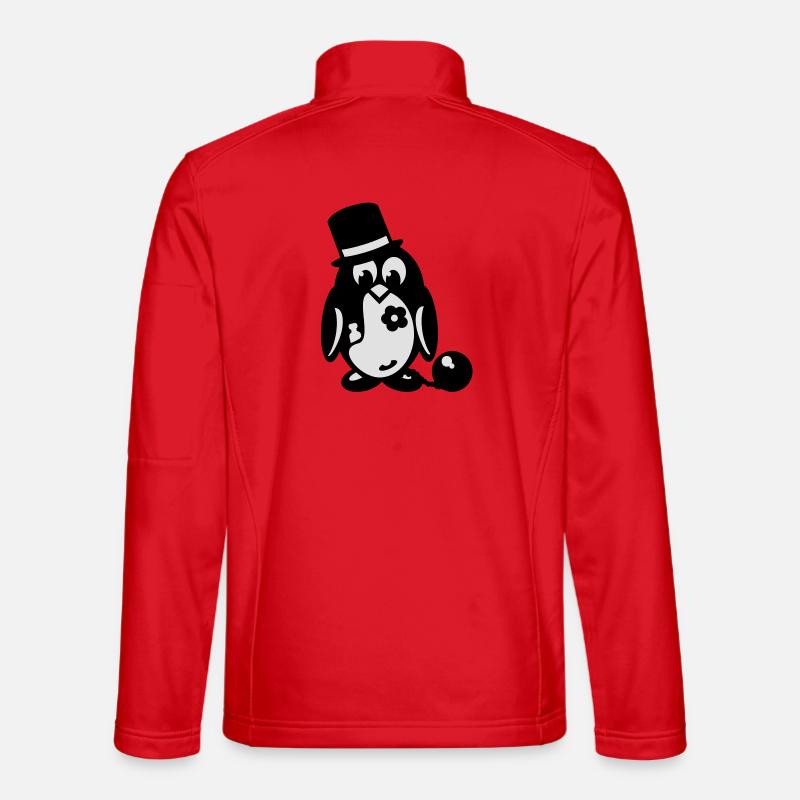 bachelor penguin Unisex Softshell Jacket