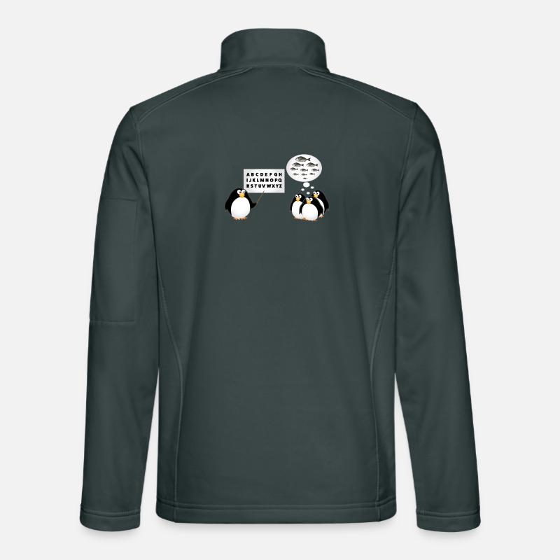 School - Penguin Unisex Softshell Jacket