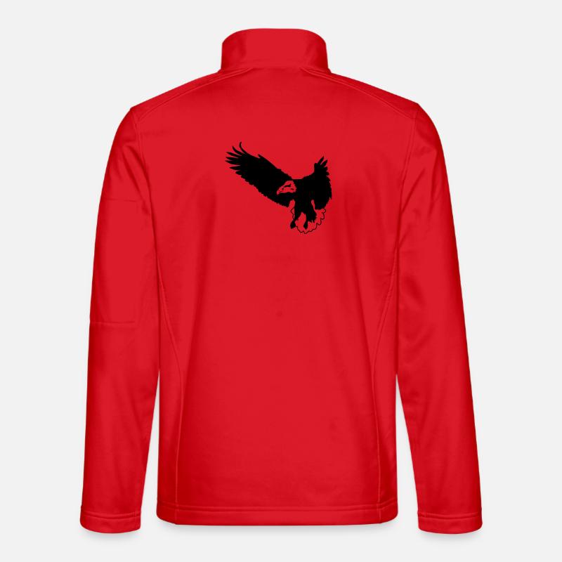 Adler - Unisex Softshelljacke - Rot
