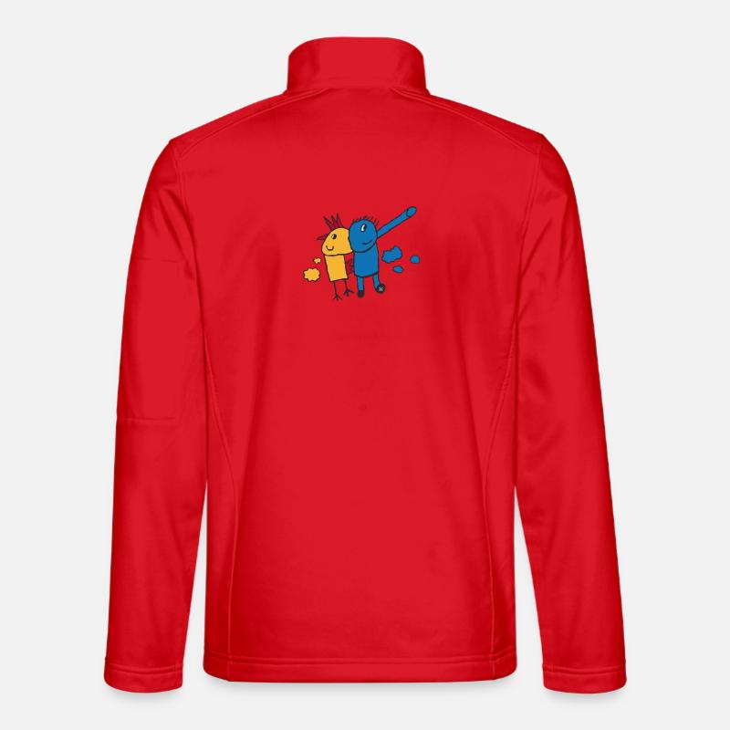 Gallifant - Unisex Softshelljacke - Rot