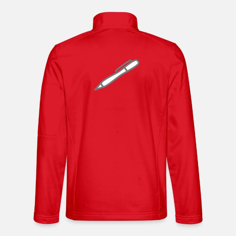 kugelschreiber pen - Unisex Softshelljacke - Rot