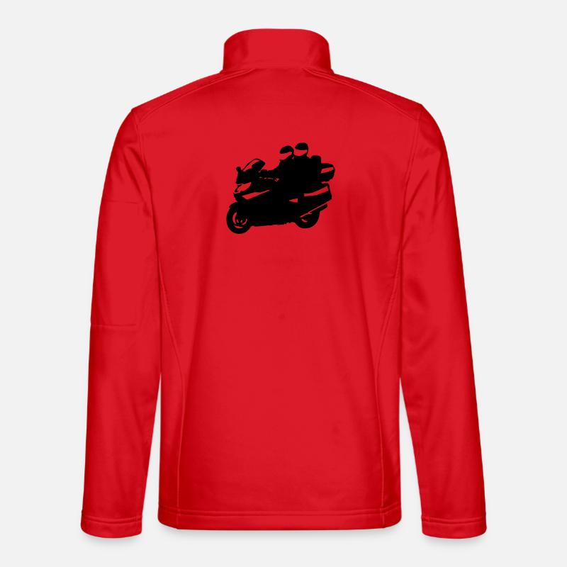 motorrad tourer - Unisex Softshelljacke - Rot