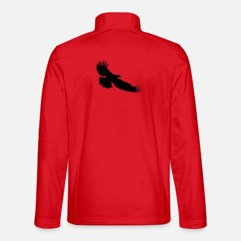 eagle - Unisex Softshell Jacket - red