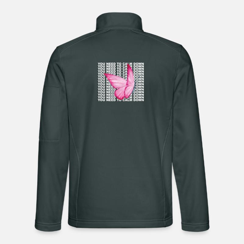 Du musst dich beruhigen Unisex Softshelljacke