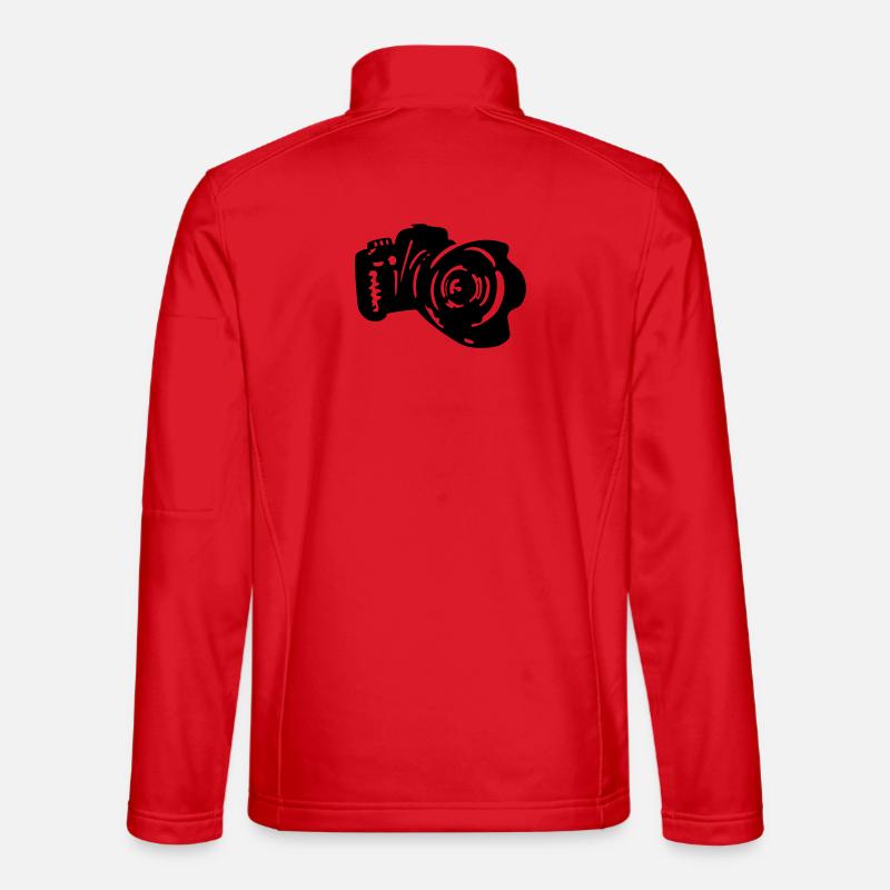 camera dslr Unisex Softshell Jacket