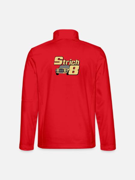 MB W115 W114 , Strich 8 , Oldtimer Kult (25) - Unisex Softshelljacke - Rot