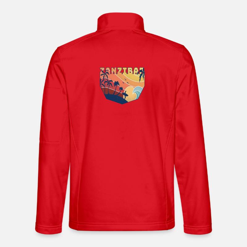 Surfer Design / Geschenk Unisex Softshelljacke