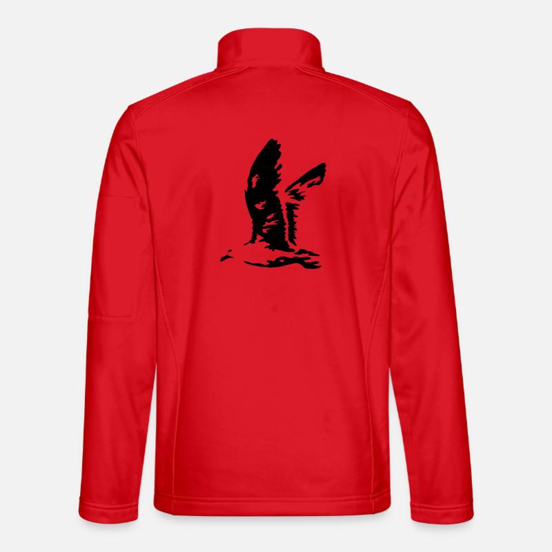 seagull - Unisex Softshell Jacket - red