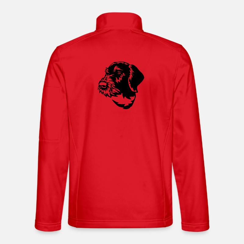 German Wirehaired Pointer Unisex Softshell Jacket