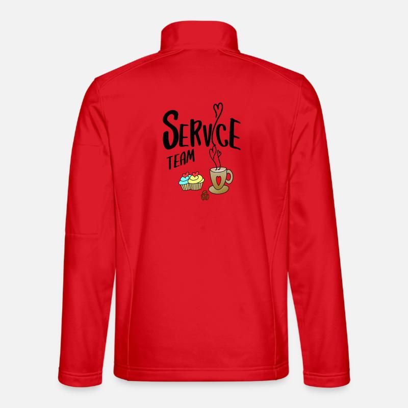 Service Team Unisex Softshell Jacket