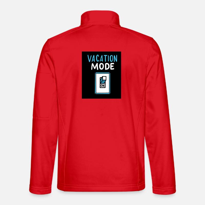 Urlaubsstimmung Ferien Urlaub - Unisex Softshelljacke - Rot