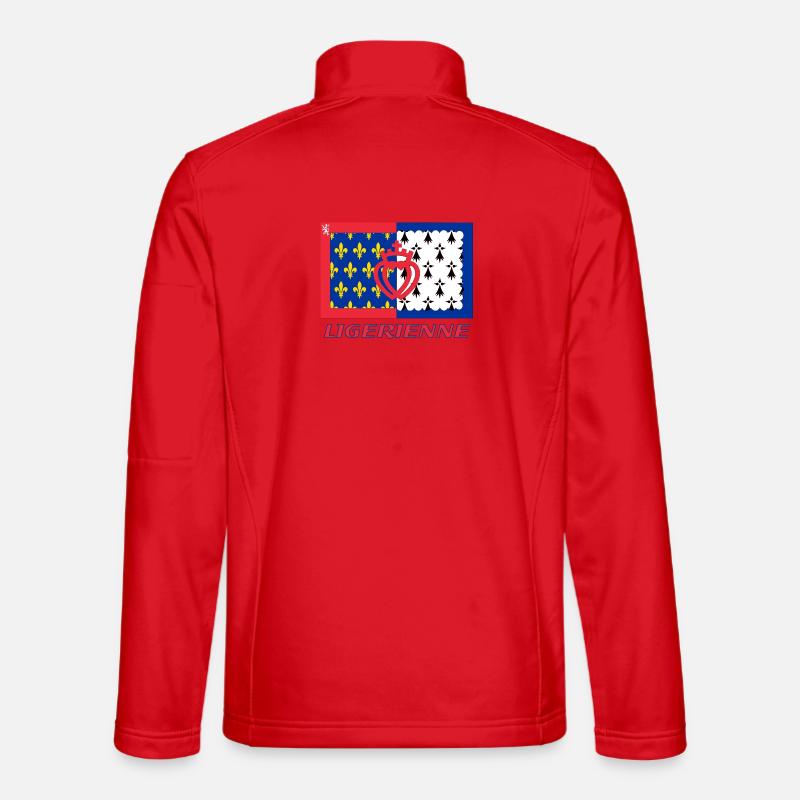 Ligérienne - Unisex Softshelljacke - Rot