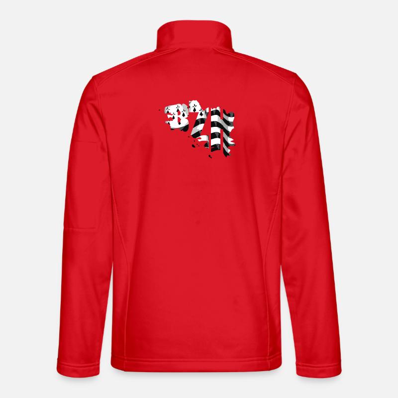 BZH - Unisex Softshell Jacket - red