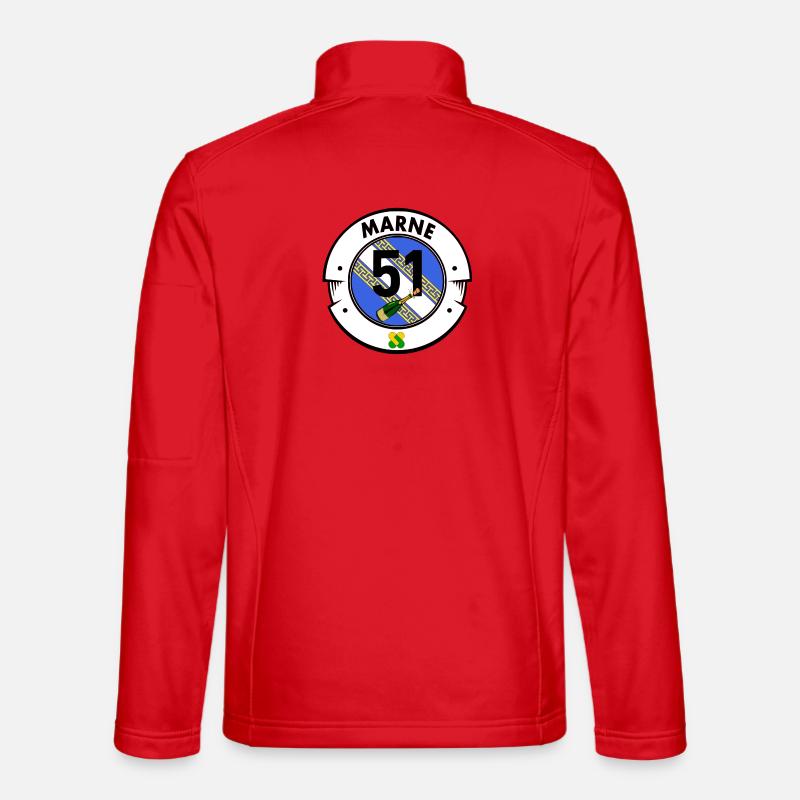 Marl - Unisex Softshell Jacket - red
