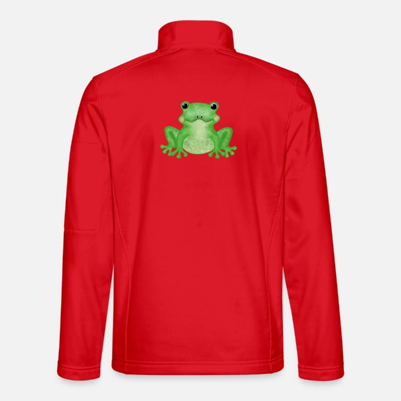 Frog - Unisex Softshell Jacket - red