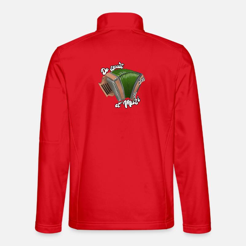 Styrian Harmonica Do spuit d'Musi | Ziach ON! Unisex Softshell Jacket