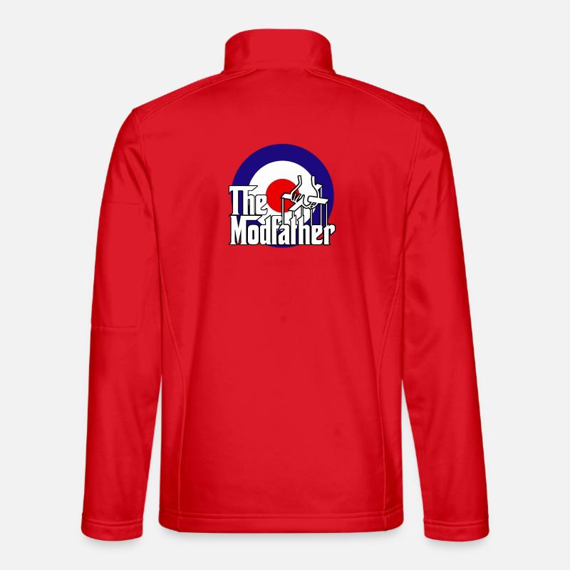 the modfather - Unisex Softshell Jacket - red