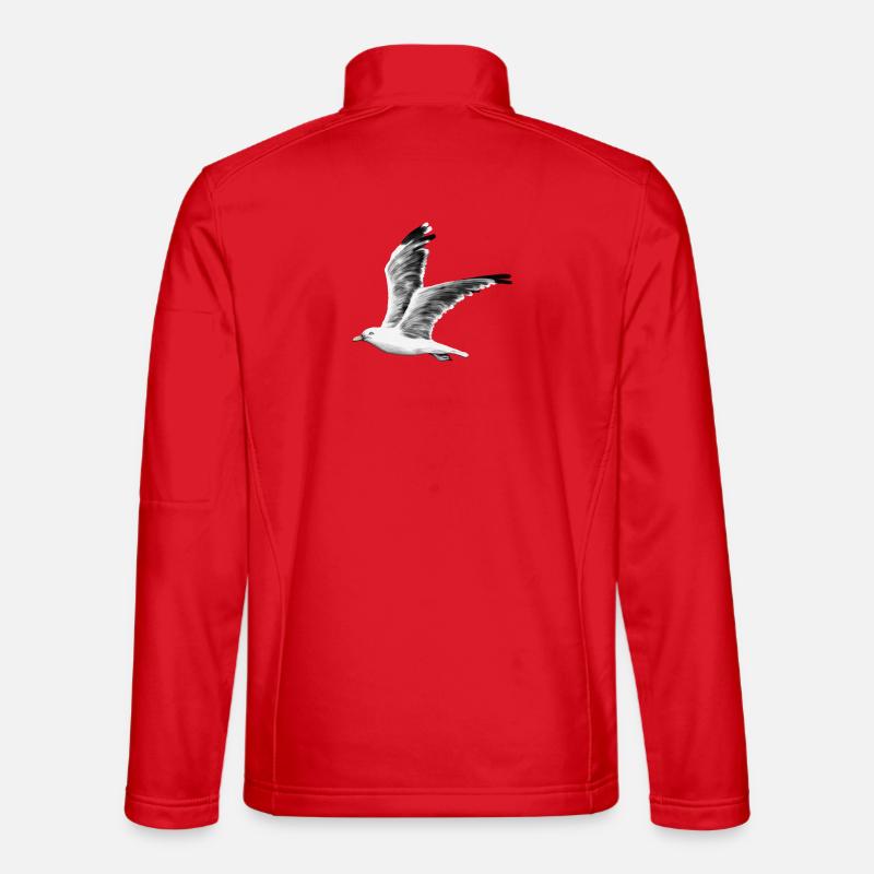 gull - Unisex Softshell Jacket - red