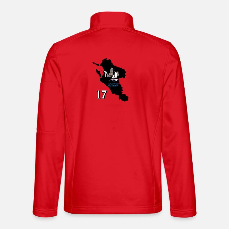 Charente-Maritime Veste en tissu softshell Unisexe