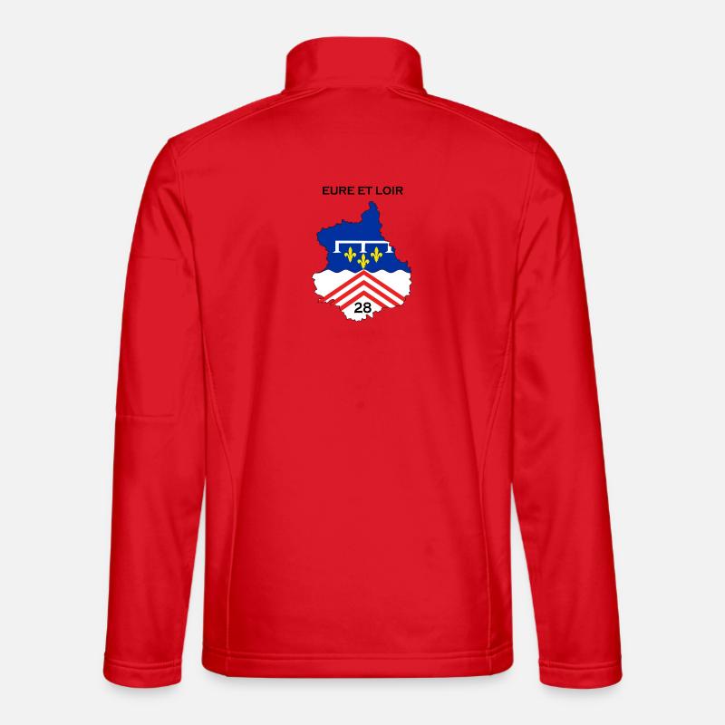 Eure et loir Veste en tissu softshell Unisexe