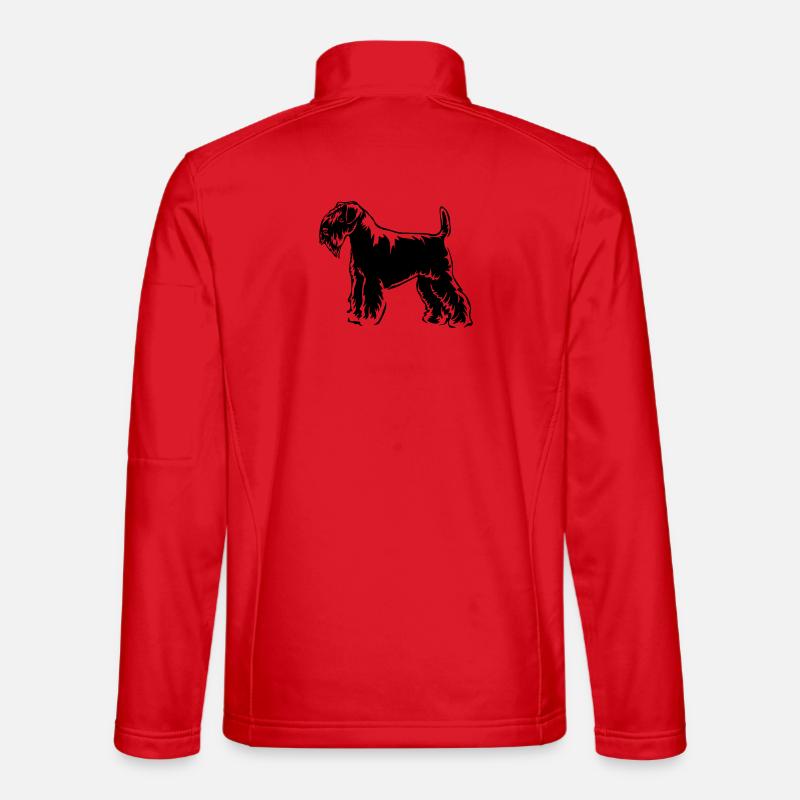 Schnauzer Unisex Softshelljacke