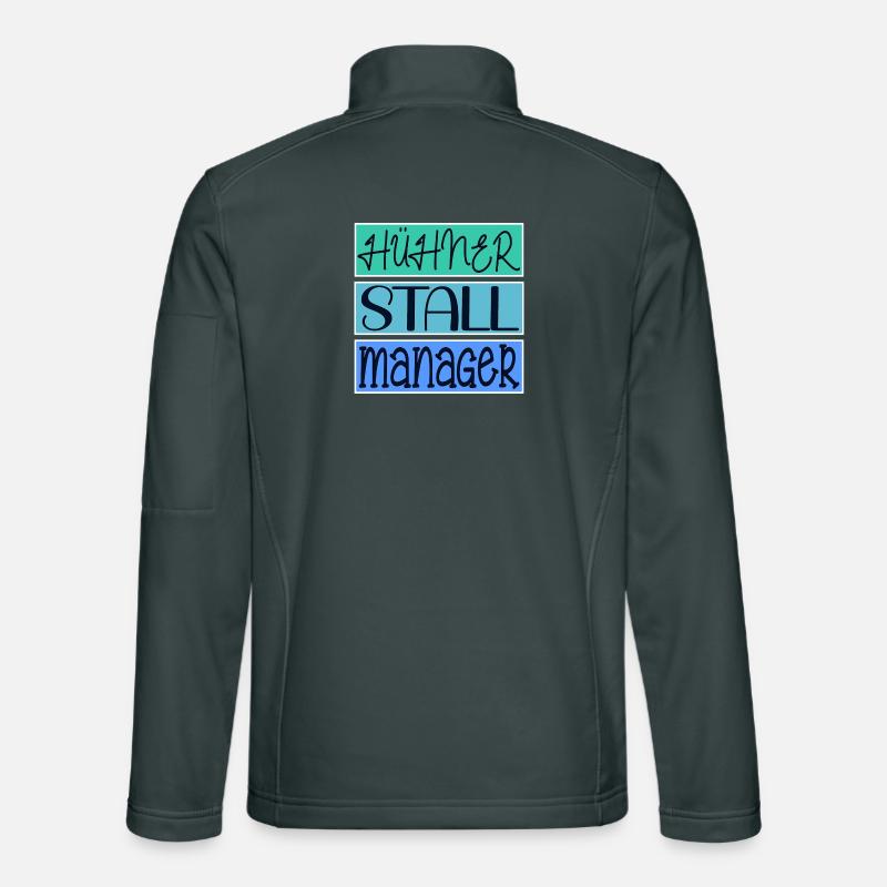 HÜHNERSTALL MANAGER HÜHNER Unisex Softshelljacke