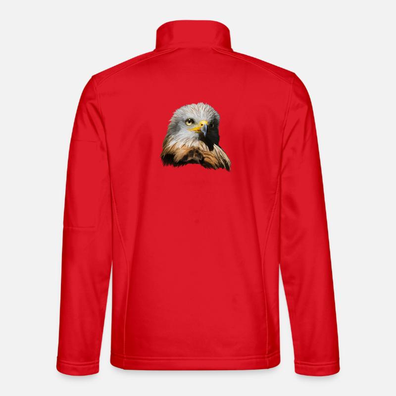 Imperial eagle - Unisex Softshell Jacket - red