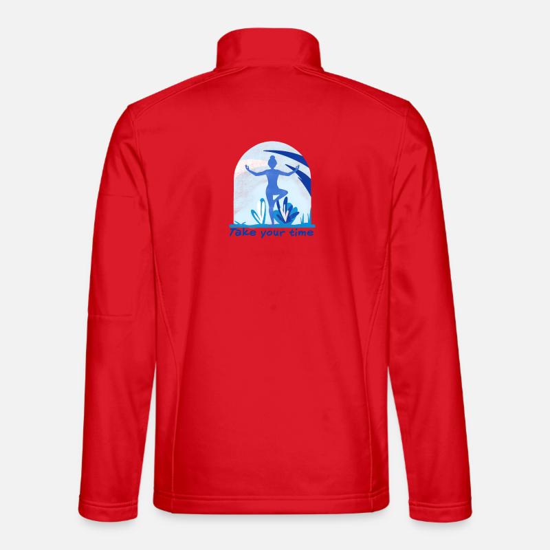 Yogi - Unisex Softshelljacke - Rot