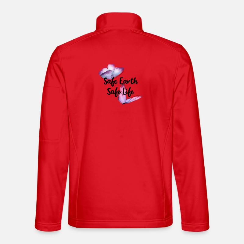 Safe earth - Unisex Softshell Jacket - red