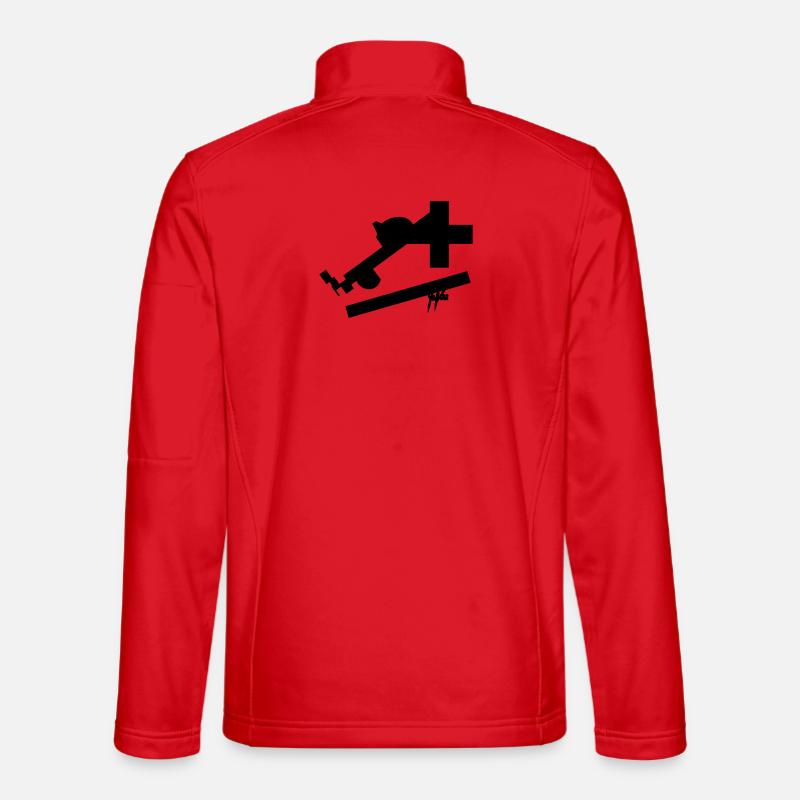 cross II - Unisex Softshelljacke - Rot