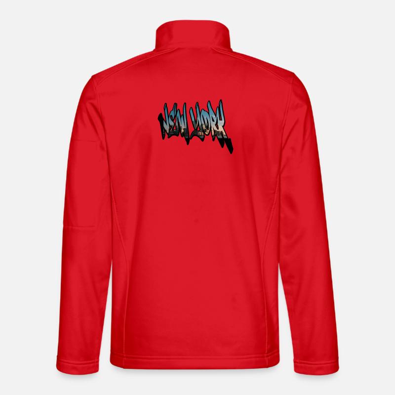 Ny - Unisex Softshell Jacket - red