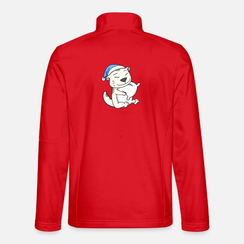 Chat race devon rex Veste en tissu softshell Unisexe