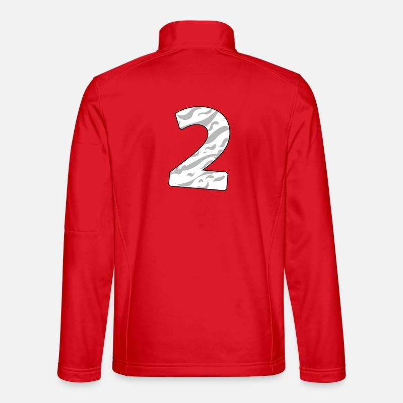 2 - Unisex Softshelljacke - Rot
