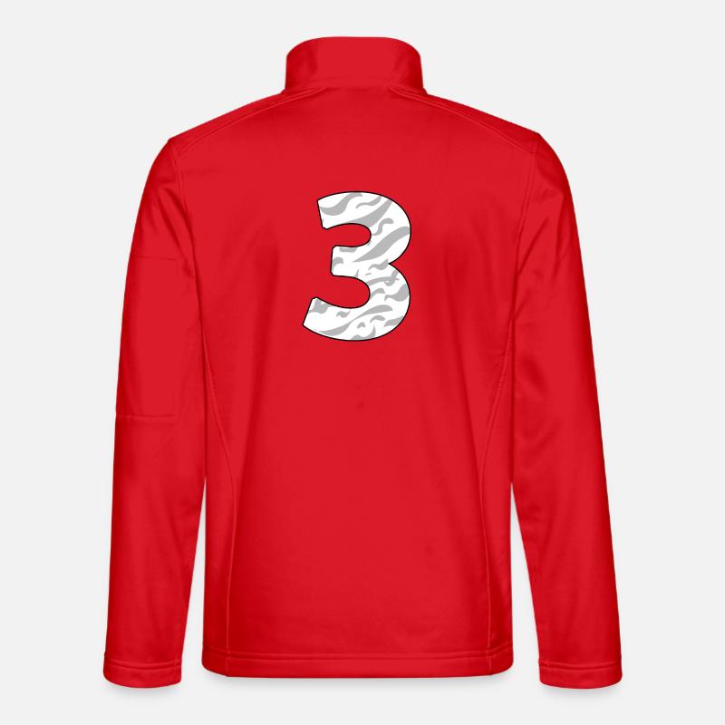3 - Unisex Softshell Jacket - red