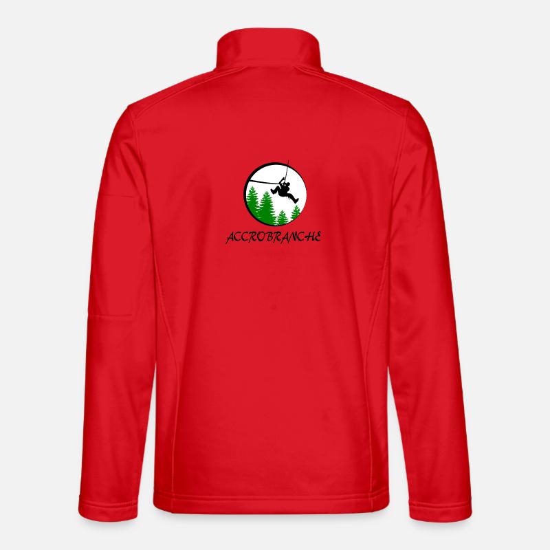 Tree climbing - Unisex Softshell Jacket - red