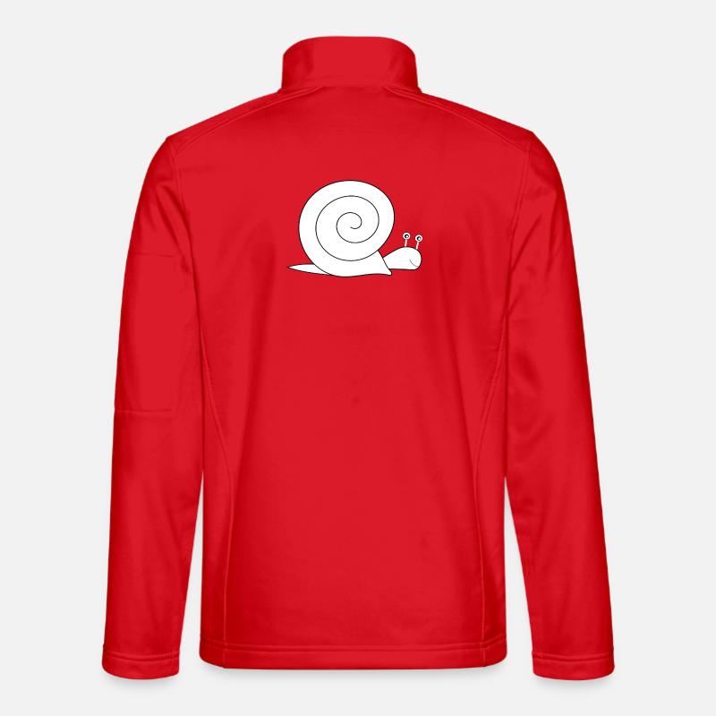Snail - Unisex Softshell Jacket - red