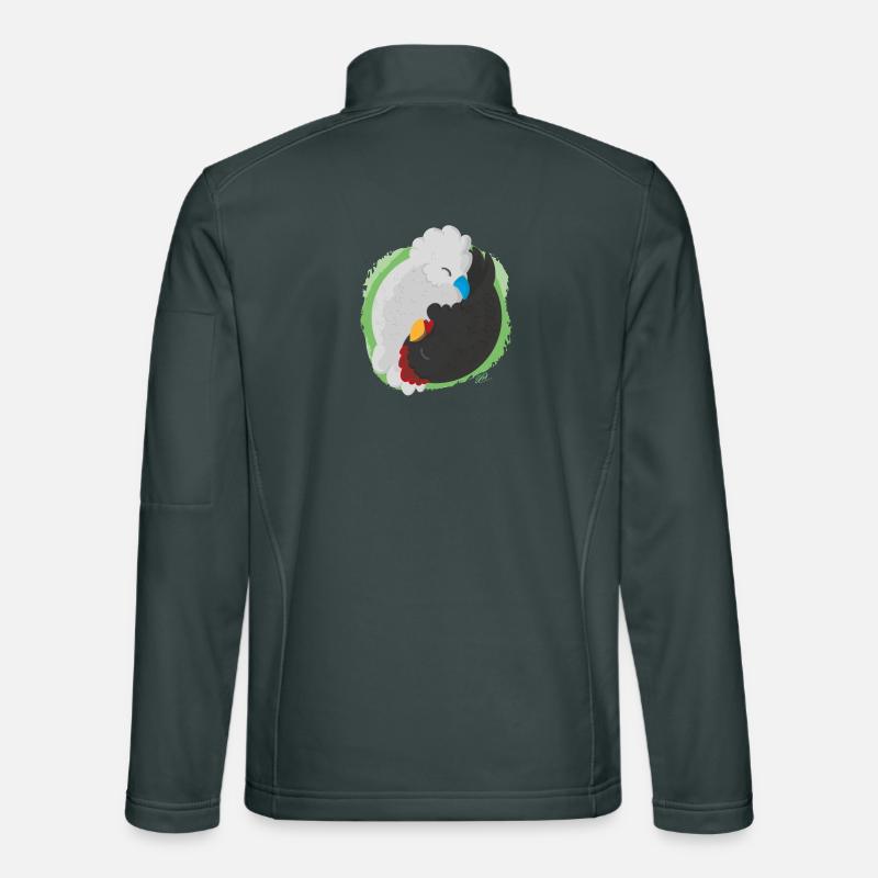 Poulets Jing Jang Veste en tissu softshell Unisexe