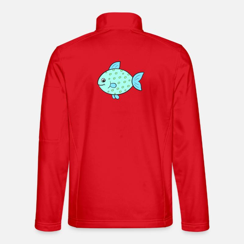 Fish Fish Unisex Softshell Jacket