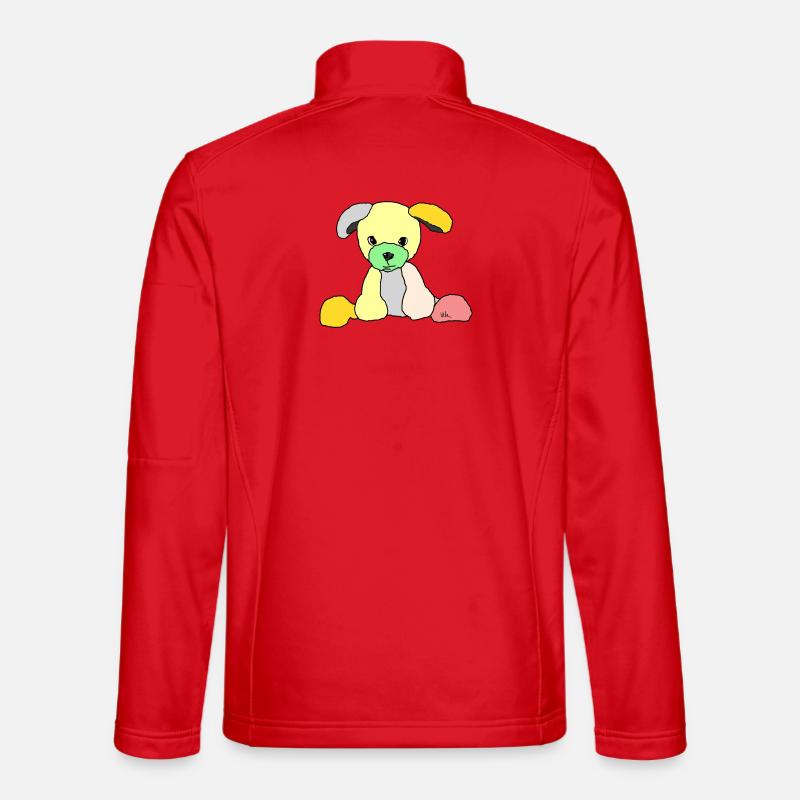 Bande dessinée pour chiens Veste en tissu softshell Unisexe