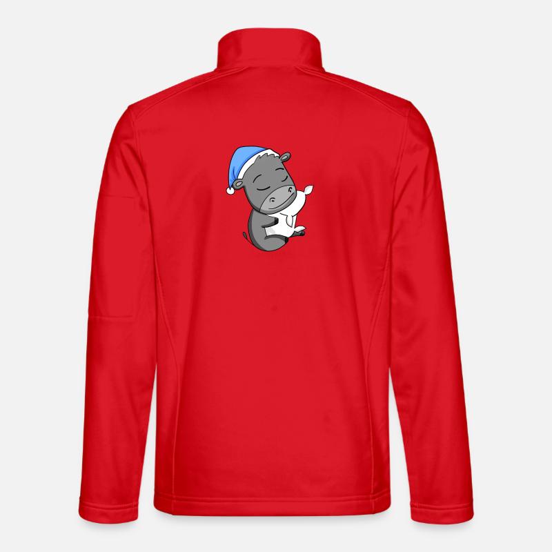 Esel - Unisex Softshelljacke - Rot