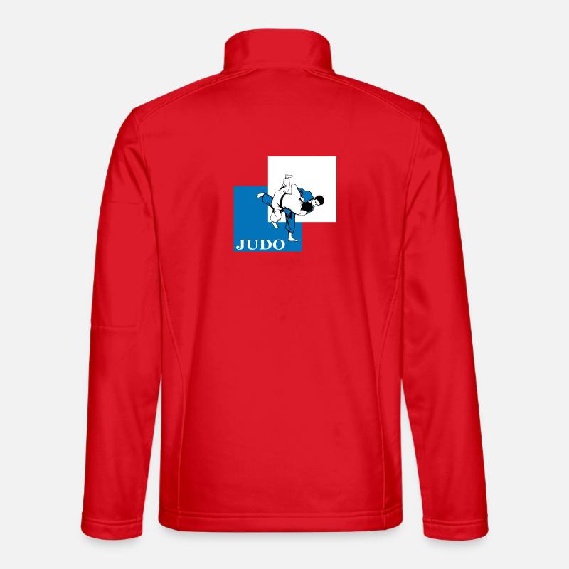 Judo - Unisex Softshelljacke - Rot