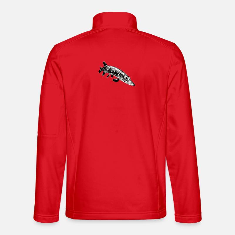 Luccio - Giacca softshell unisex - rosso