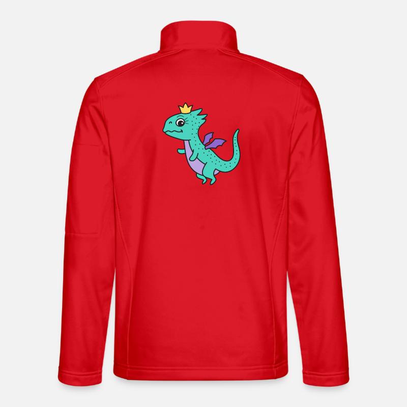 Drache Drachen Unisex Softshelljacke