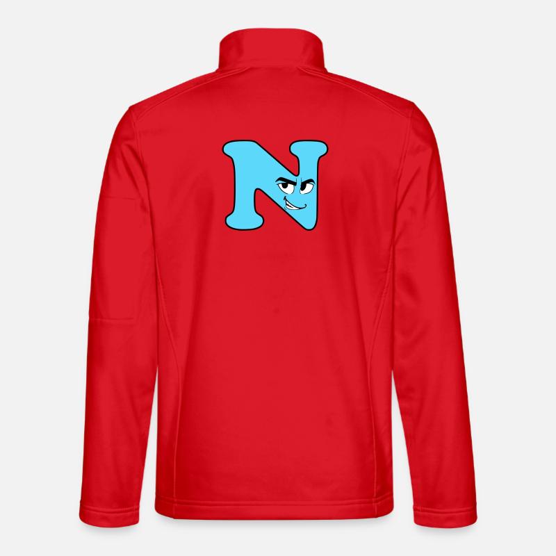 N - Unisex Softshell Jacket - red